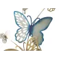 PANEL ŚCIENNY BUTTERFLIES ZŁOTO/NIEBIESKI 59,5X4X111,5 cm